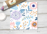 Ditsy Flower Adhesive Vinyl 1001
